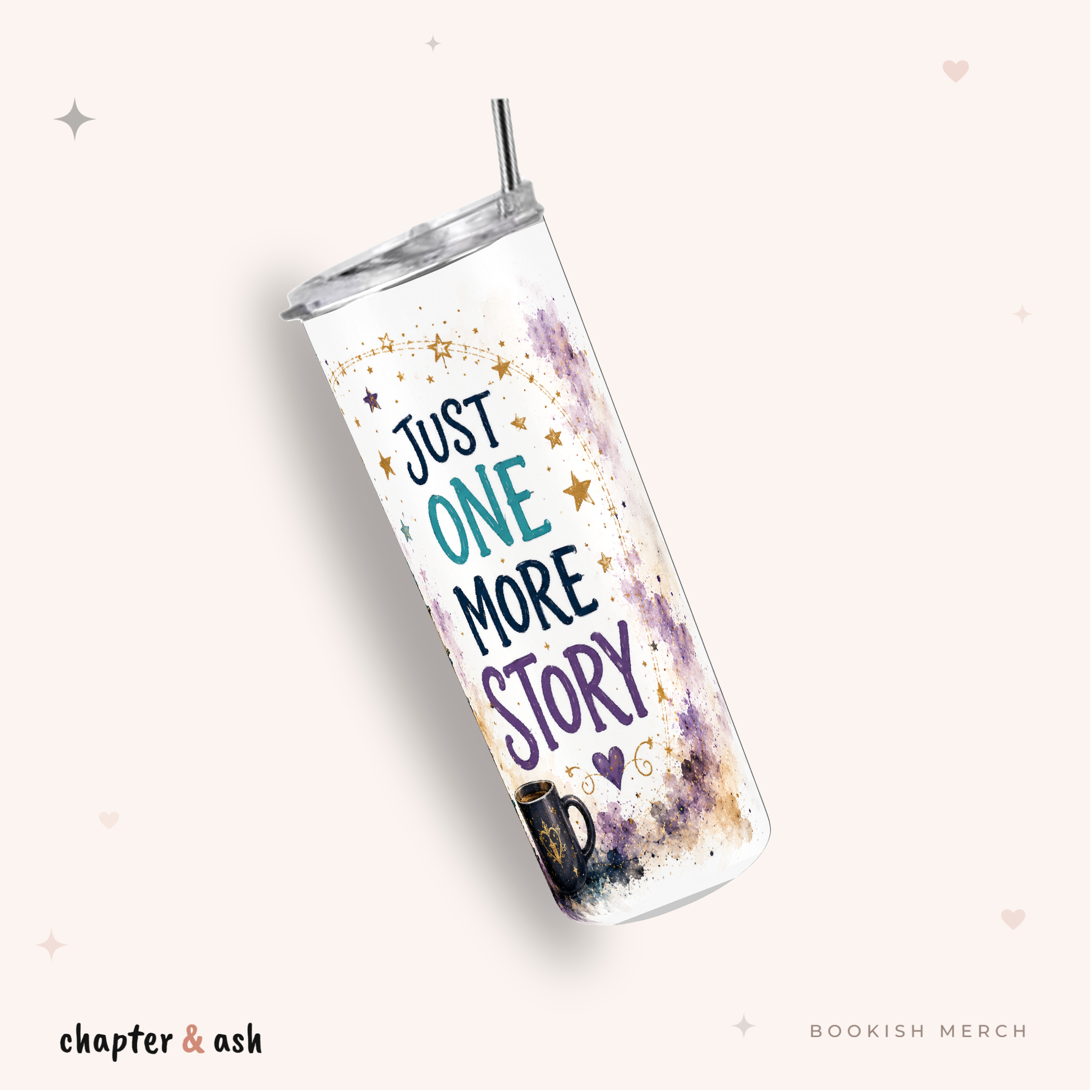 Just One More Story Thermobecher von Chapter and Ash